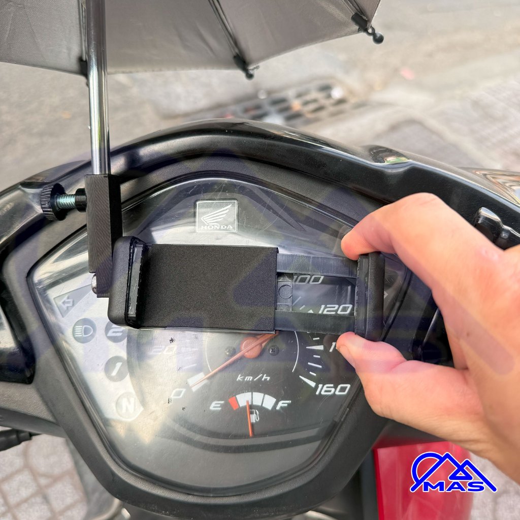 Kẹp Điện Thoại Kèm Ô Dù Che Nắng Che Mưa Dán Xe Máy Dán Mặt Phẳng Xem Maps Chạy Ship | BigBuy360 - bigbuy360.vn