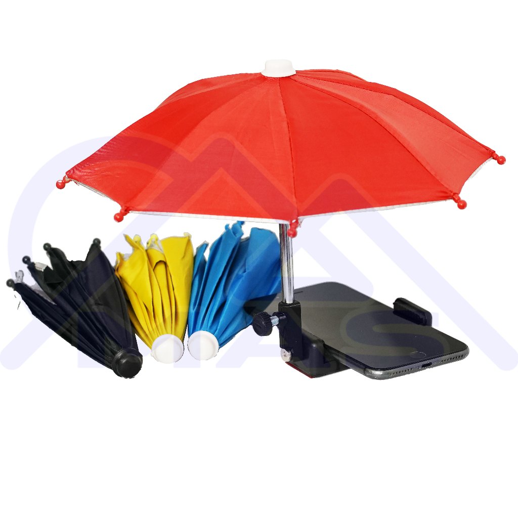 Kẹp Điện Thoại Kèm Ô Dù Che Nắng Che Mưa Dán Xe Máy Dán Mặt Phẳng Xem Maps Chạy Ship | BigBuy360 - bigbuy360.vn