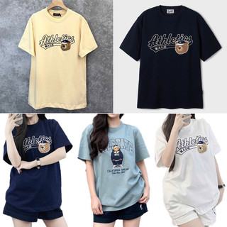 | Tự Chụp Có Sẵn | Áo thun who.a.u gấu thêu basic from nam nữ