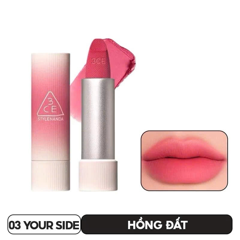 { New 2025} Son thỏi 3CE cashmere hug lipstick siêu mịn lỳ | BigBuy360 - bigbuy360.vn