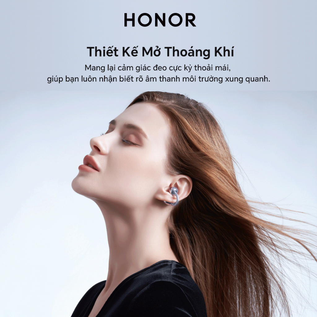 Tai Nghe Bluetooth HONOR CHOICE Earbuds Clip | Chống bụi và nước IP54| Cấu trúc vòm cầu Titan | BigBuy360 - bigbuy360.vn