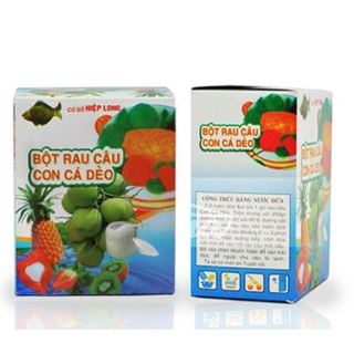 * Hộp Nguyên * Thạch rau câu con cá dẻo (12 gói)