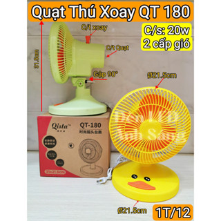 Quạt Cắm Điện hình thú Quạt để bàn văn phòng bàn học cực mát siêu xinh công suất 20W
