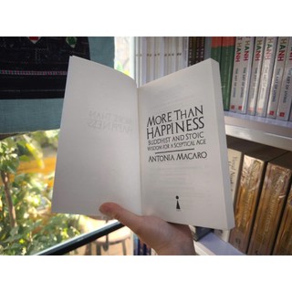 Sách - More than Happiness by Antonia Macaro - Philosophy/ Buddhism /Nonfiction in English