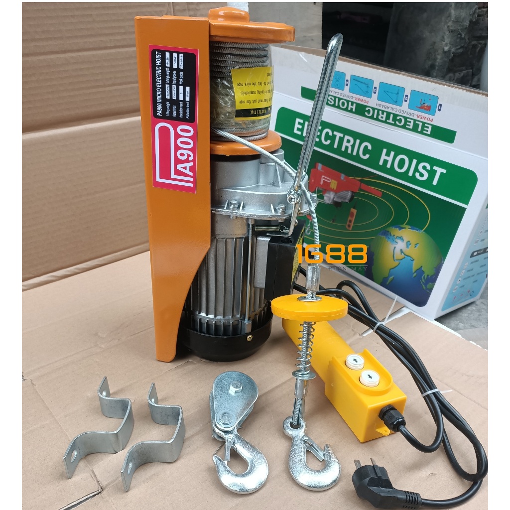 Máy tời điện 220v PA900 nâng hạ hàng hoá