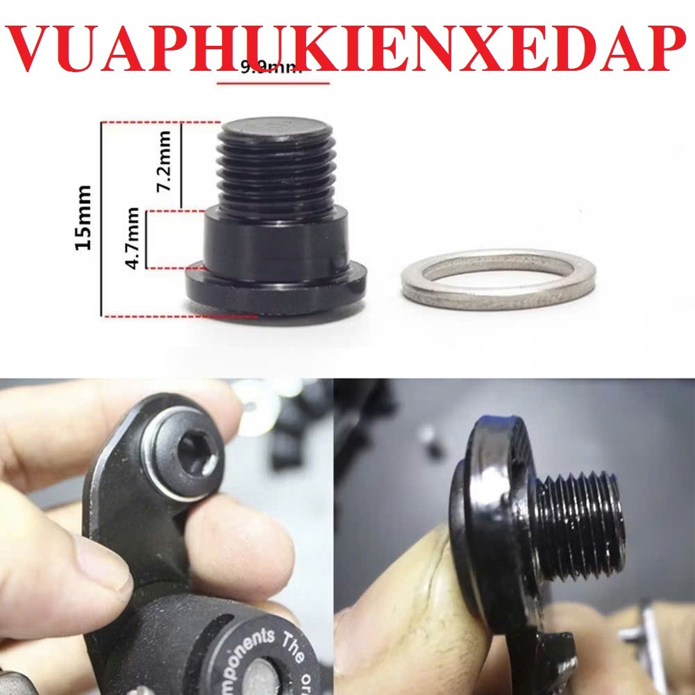 Ốc bắt cùi đề sau xe đạp