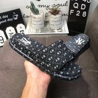 [Chính Hãng] Dép MLB - Dia Monogram - Đen - Code: 3ALPCDM33