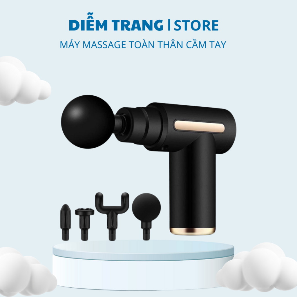 Máy massage cầm tay Didooglt - Máy mát xa đấm lưng cổ vai gáy đa năng ( Hàng Đẹp )