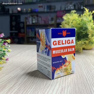 Dầu cù là lửa GELIGA MUSCULAR BALM (40gr), dầu nóng xoa bóp giảm đau Geliga Indonesia