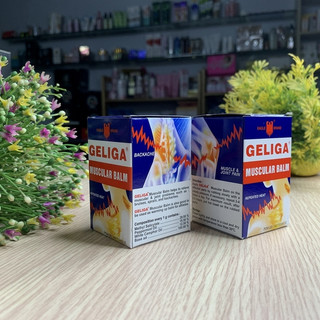 Dầu cù là lửa GELIGA MUSCULAR BALM (40gr), dầu nóng xoa bóp giảm đau Geliga Indonesia