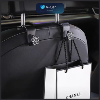 Móc S icon 3D- Móc Treo Đồ SAU GHẾ Xe Ô Tô Chịu Lực ,vừa treo đồ vừa trang trí xe với nhiều hình gấu thỏ dễ thương