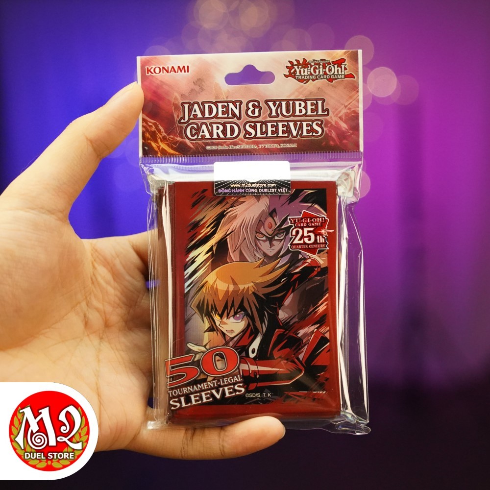 Bọc bài Yugioh TCG Jaden & Yubel Card Sleeves - Chính hãng Konami
