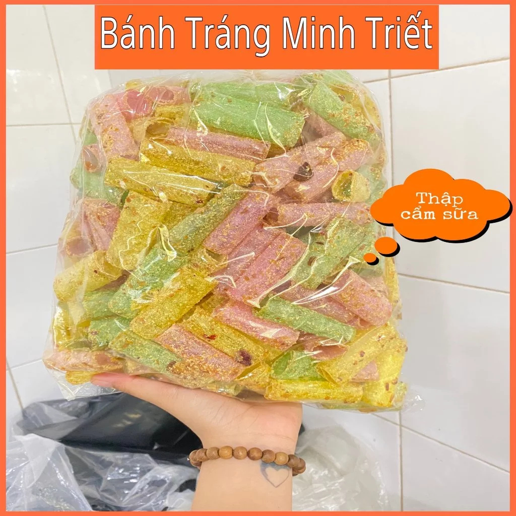 [500gr] Bánh Tráng Phô Mai Cuộn - Bánh Tráng Tây Ninh