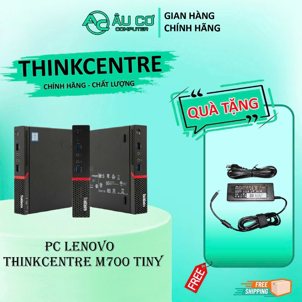 Máy Tính Case Mini PC Lenovo Thinkcentre M700 Tiny Chính Hãng