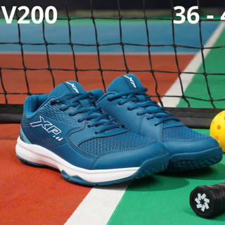   Rẻ vô địch  Giày XP V200 pickleball,cầu lông bóng chuyền hơi thể dục tập gym - Chính hãng 