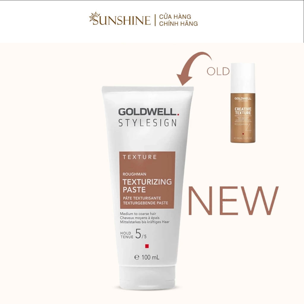 Paste tạo kiểu hiệu ứng mờ Goldwell Stylesign Creative Texture Roughman 100ML