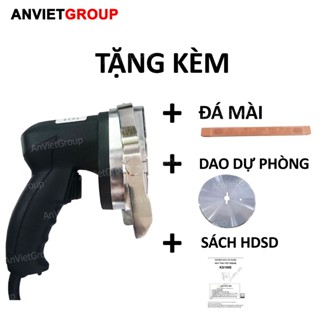 Máy dao cắt thái bào thịt nướng bánh mì Doner Kebab Thổ Nhĩ Kỳ KS100E An Việt