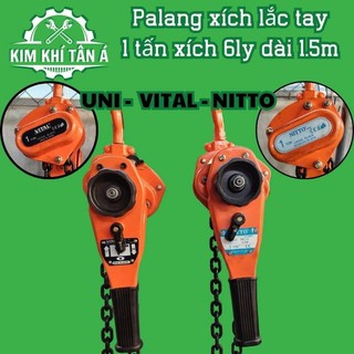  Palang xích kéo tay pa lăng xích lắc tay 1 tấn hay pa lăng lắc tay - TÂN Á SÀI GÒN 