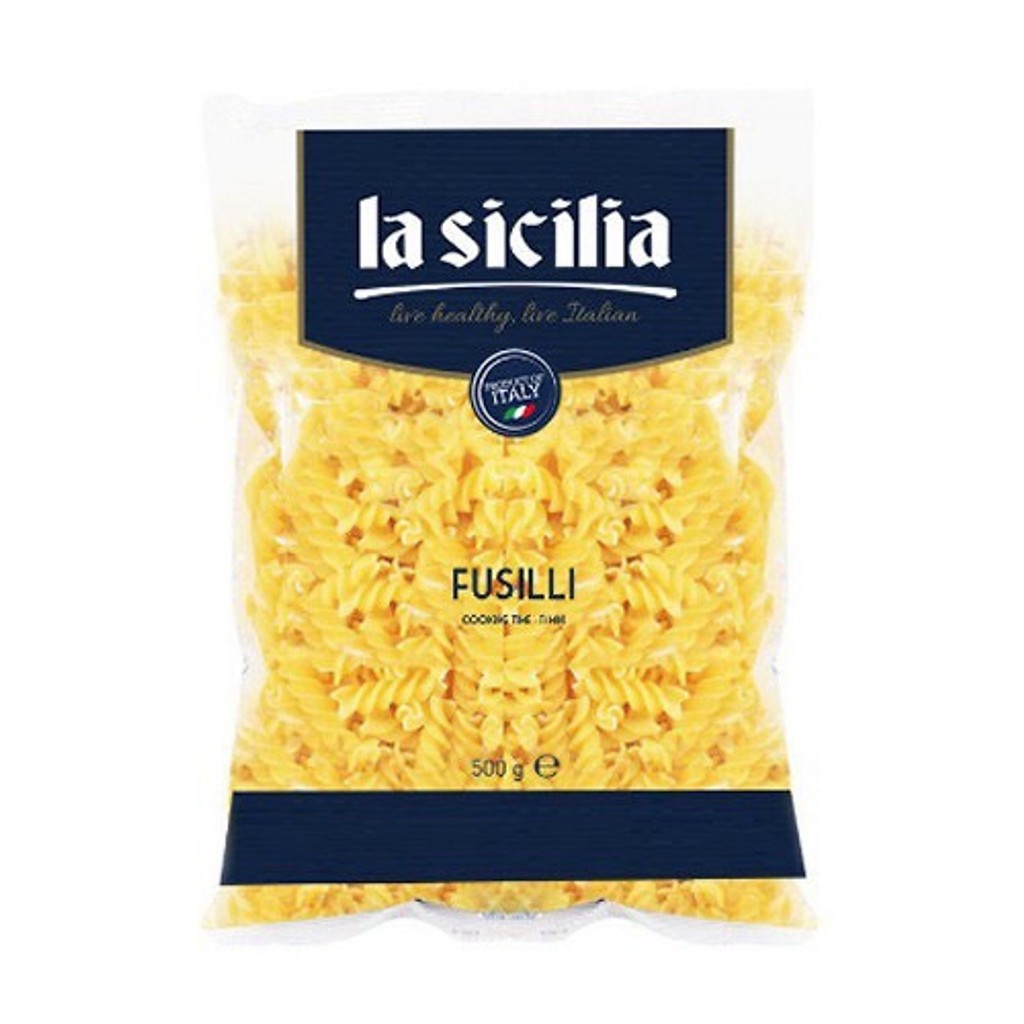 Nui Xoắn (Fusilli Pasta) La Sicilia - 500g
