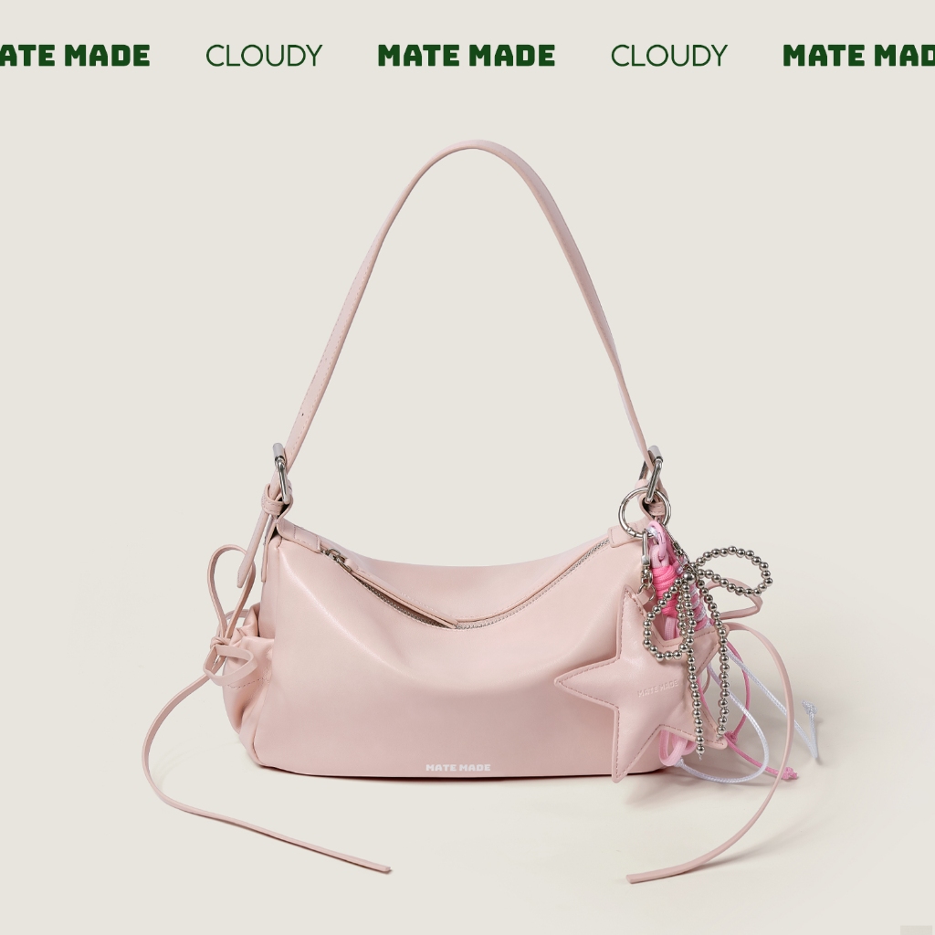 [DEAL ĐỘC QUYỀN SHOPEE] Túi Đeo Vai Dáng Mềm Cloudy MATE MADE Lọ Lem Da Pu Cao Cấp Size 28 Hợp Đi Làm Đi Chơi | BigBuy360 - bigbuy360.vn