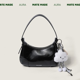 [KOL] Túi Xách Đeo Vai Nữ MATE MADE Aura - Dáng Hobo Viền Tròn - Da PU Mịn