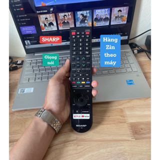  Remote điều khiển Tivi Sharp hàng Zin theo máy chính hãng 