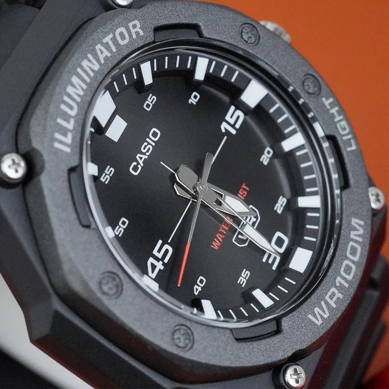 Đồng Hồ Nam Casio MW-620H-1AVDF Màu Đen Mặt Kính Nhựa 48.1mm Chống Nước Dây Nhựa Chính Hãng | BigBuy360 - bigbuy360.vn