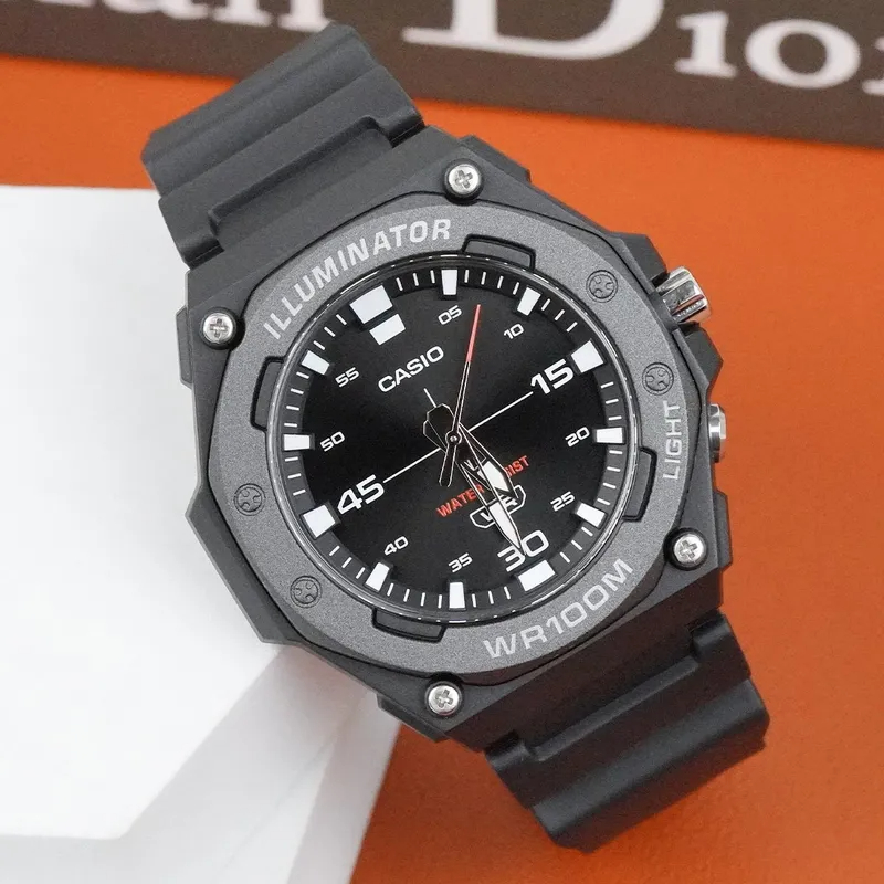 Đồng Hồ Nam Casio MW-620H-1AVDF Màu Đen Mặt Kính Nhựa 48.1mm Chống Nước Dây Nhựa Chính Hãng | BigBuy360 - bigbuy360.vn