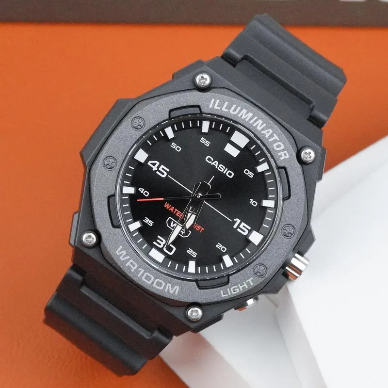 Đồng Hồ Nam Casio MW-620H-1AVDF Màu Đen Mặt Kính Nhựa 48.1mm Chống Nước Dây Nhựa Chính Hãng | BigBuy360 - bigbuy360.vn