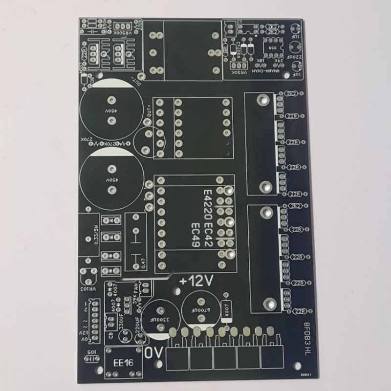Bo mạch 8fet DB3 trộn 555 ( mạch 2 lớp, màu đen)