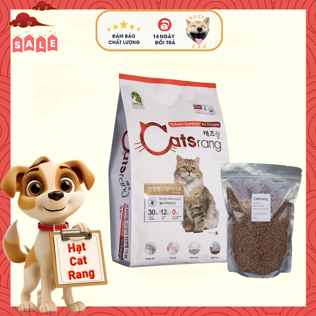 Thức ăn cho mèo Catrang - Thức ăn hàn quốc