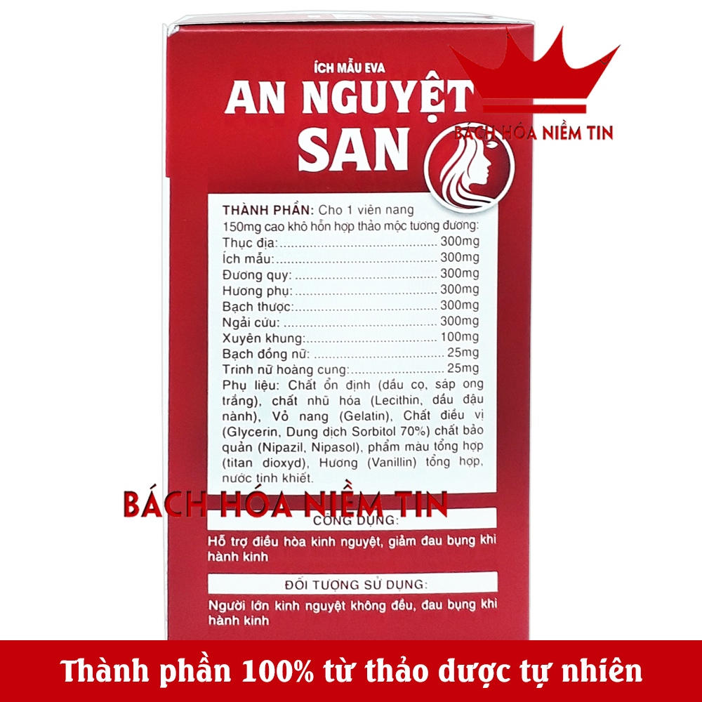 Cao Ích Mẫu - Hàng chính hãng - Điều hòa kinh nguyệt, giảm đau bụng kinh