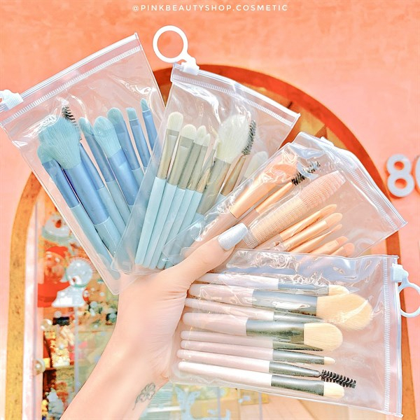 Set bộ 8 Cọ Trang Điểm, Cọ makeup, Bộ Cọ Trang Điểm, Cọ Đánh Phấn Nền