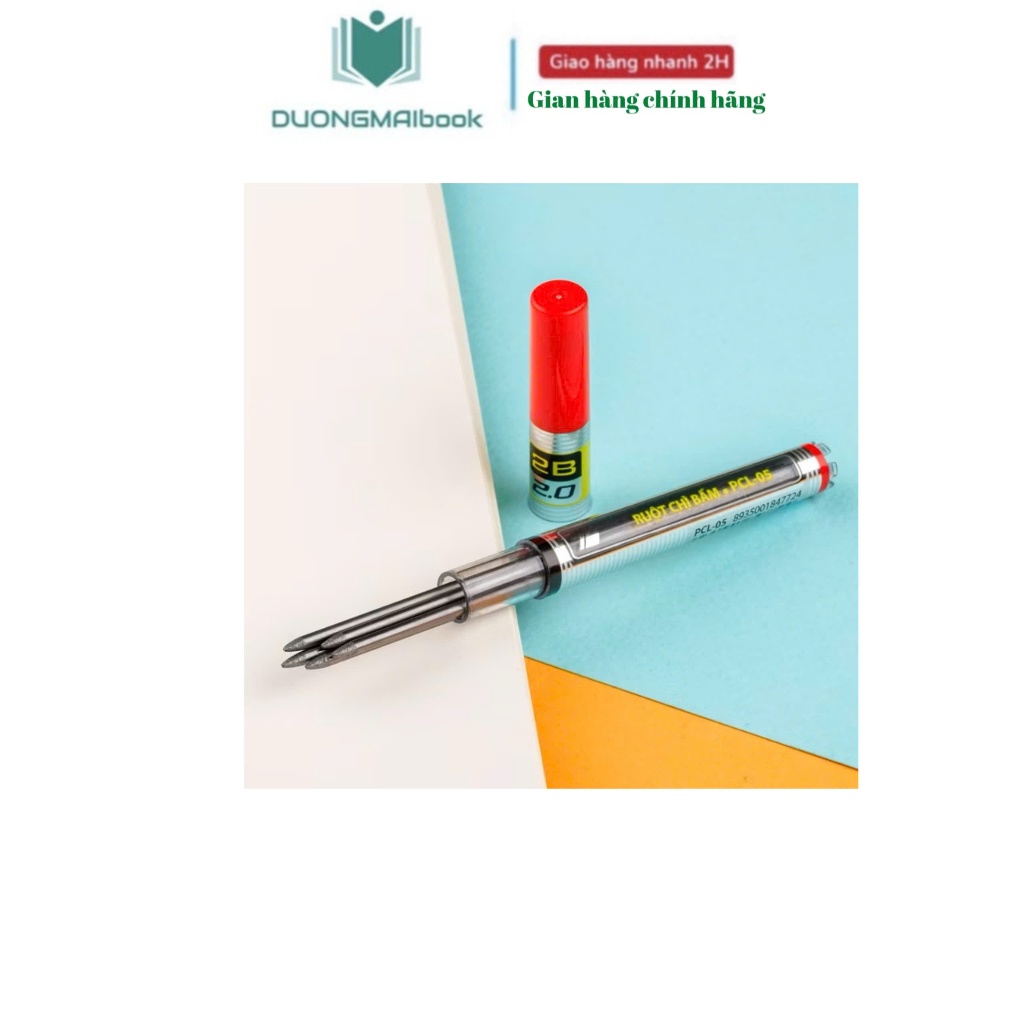 Ruột Chì 2B 2.0 Thiên Long ống đóng 5 ngòi PCL-05