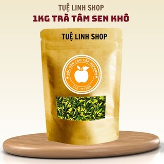 1kg trà tâm sen khô Tuệ Linh – Thảo mộc tự nhiên, hương thơm dịu, dễ pha uống hàng ngày