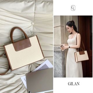 Size vừa Ipad, sổ A5 - Túi xách đeo vai nữ GILAN Elia bag