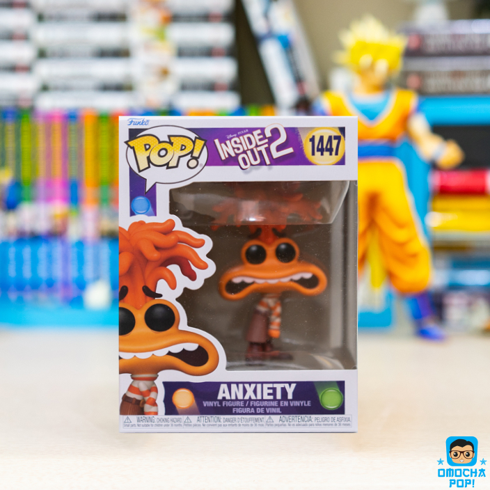 Mô Hình Chính Hãng Funko Pop Moives - Inside out 2 : Anxniety #1447