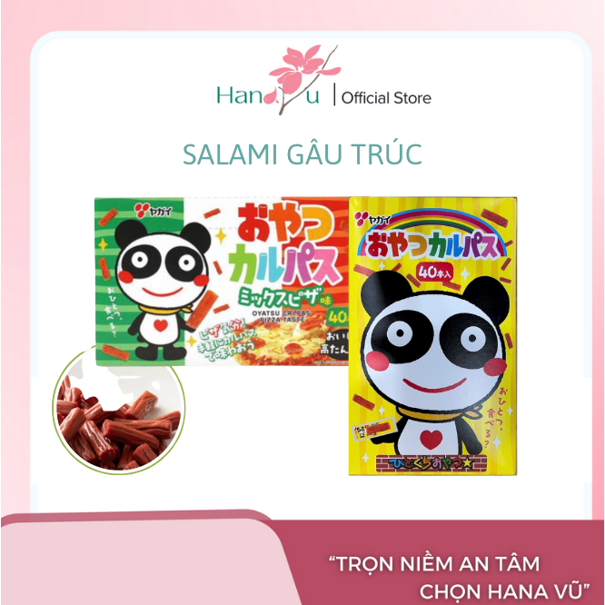 Xúc xích Salami Gấu Trúc Nhật Bản