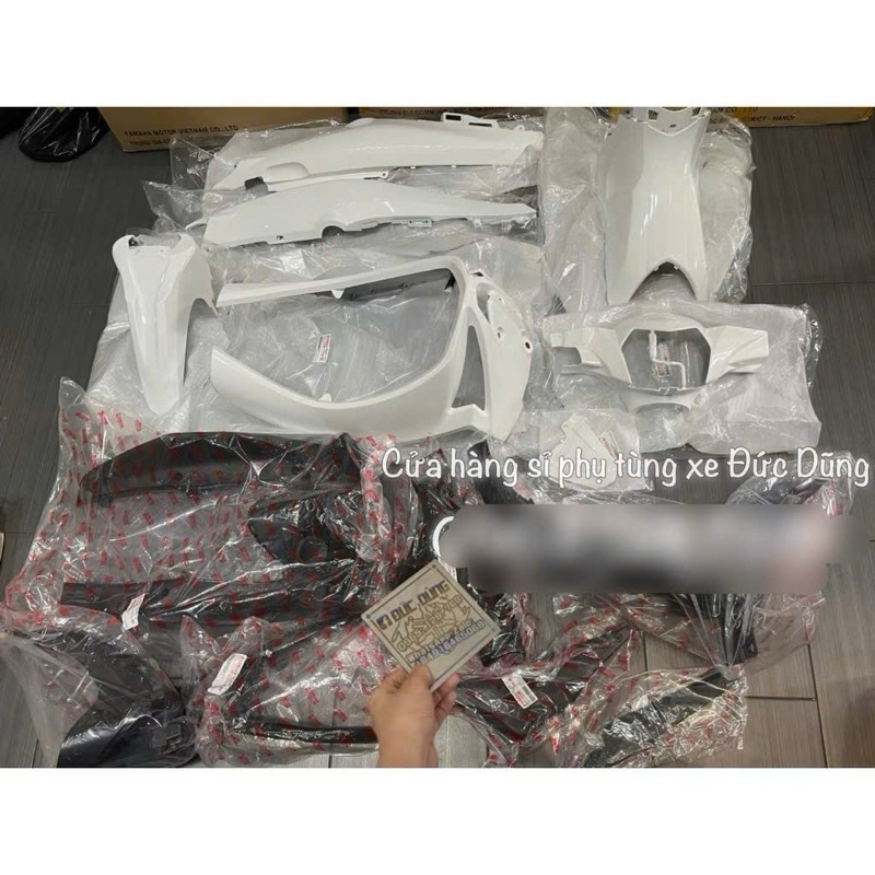 Dàn áo Sirius Fi 115 trắng đời 2014-2018