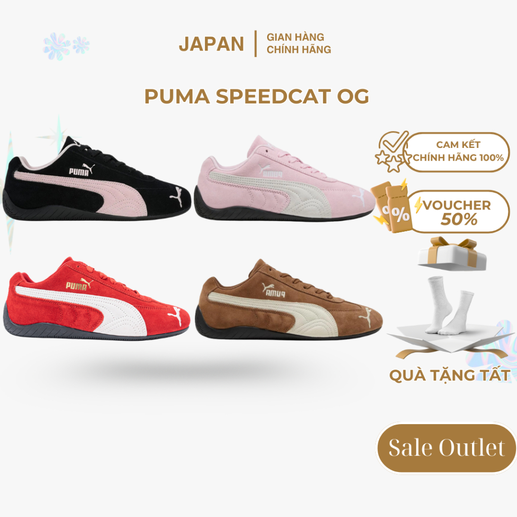 [ Chính Hãng ] Giày _Pu.ma Speedcat O.G Full Box