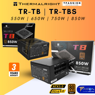 Nguồn PSU THERMALRIGHT TB-850 | TB-850S TB-750S - 80 PLUS Bronze, ATX 3.0, PCIe 5.0 (850W 750W 650W 550W ) - Chính hãng