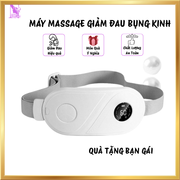 MÁY MASSAGE CHƯỜM NÓNG LÀM ẤM GIẢM ĐAU BỤNG KINH HIỆU QUẢ, MÁY CHƯỜM BỤNG KINH QUÀ TẶNG BẠN GÁI