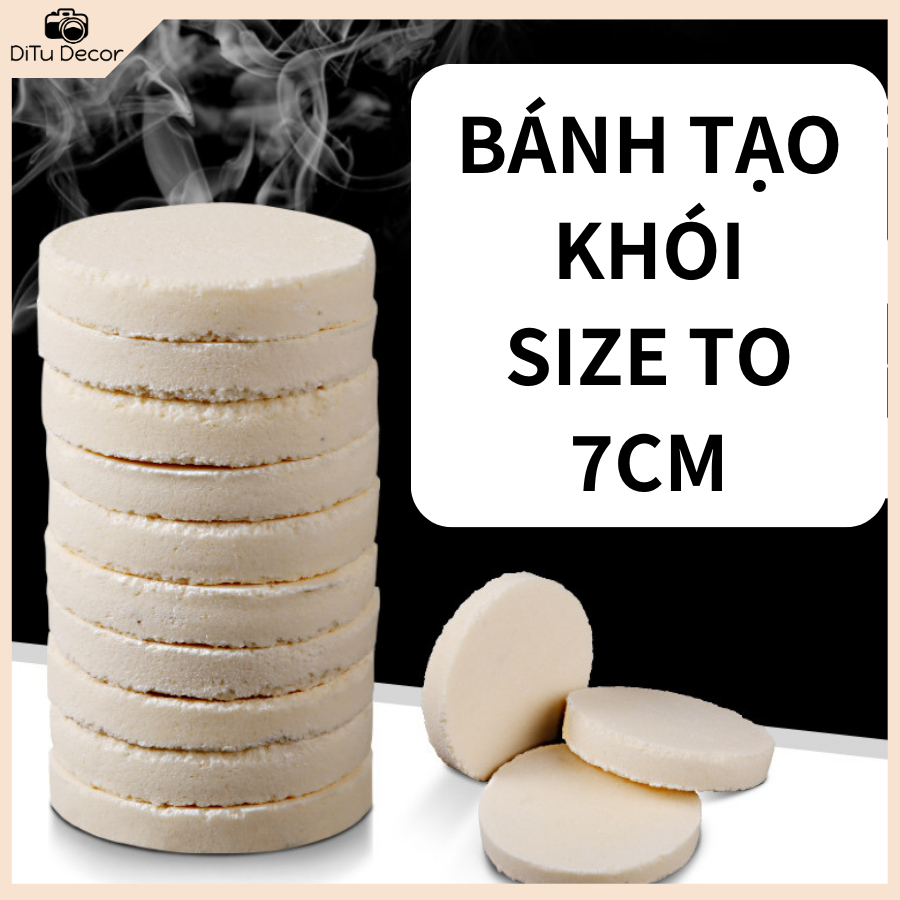 Bánh tạo khói - combo 2 size to, bánh tạo hiệu ứng khói chụp ảnh chuyên nghiệp - DiTu Decor