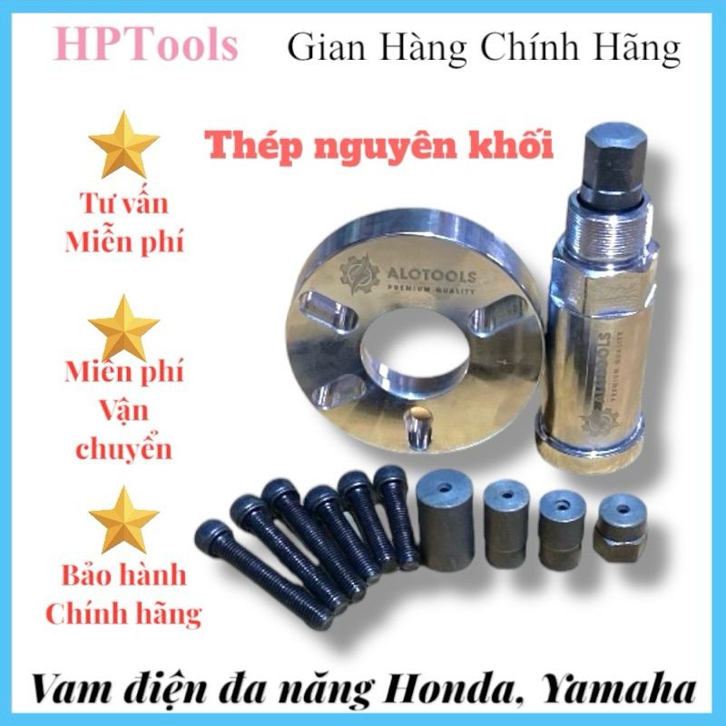 Vam điện đa năng Honda và Yamaha. Thép Nguyên Khối HPTools