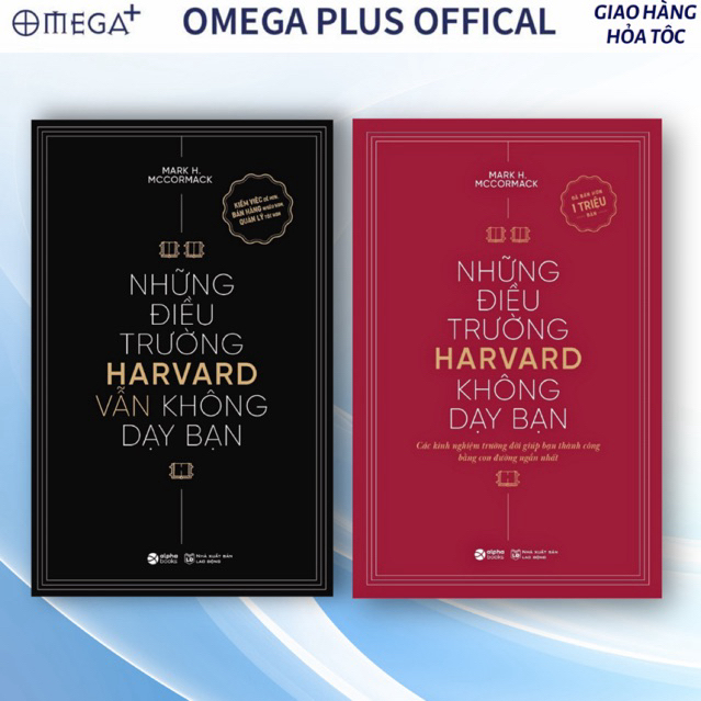 Lẻ/Combo Sách Những Điều Trường Harvard Không Dạy Bạn + Những Điều Trường Harvard Vẫn Không Dạy Bạn