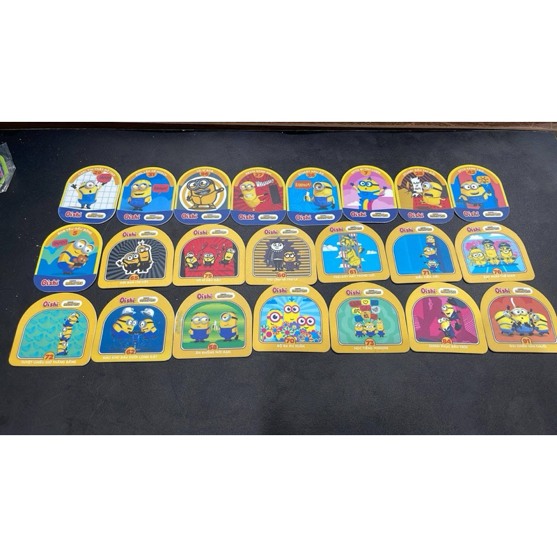 thẻ oishi minions