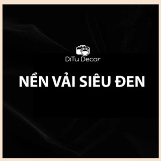  Nền siêu đen chụp ảnh sản phẩm - Phông nền màu đen chụp hình - DiTu Deoor 