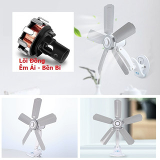  Quạt treo tường & trần nhà phòng tắm nhà bếp Quạt trần mini Hướng điều chỉnh 360 độ Giá rẻ. 