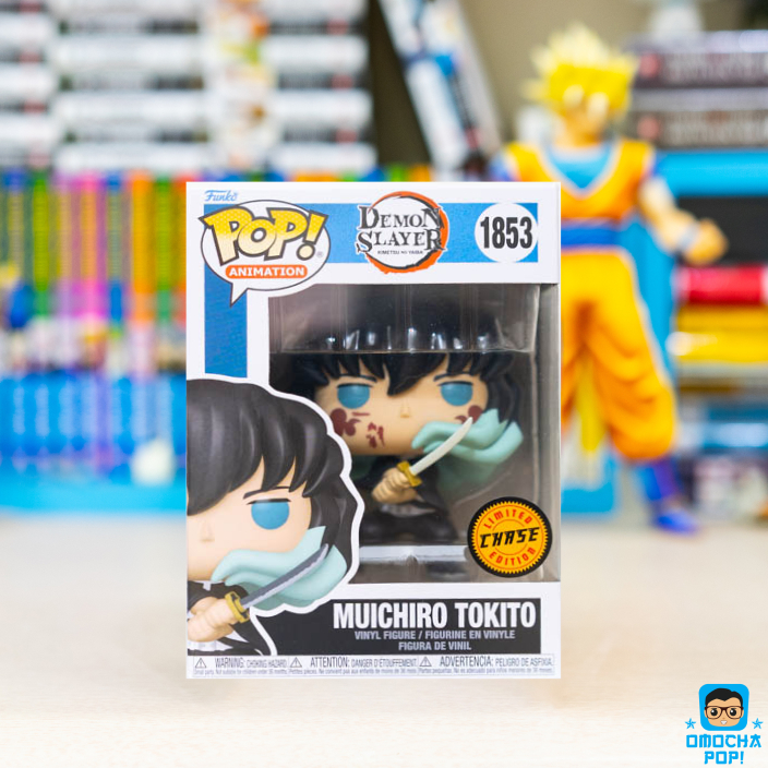 Mô Hình Chính Hãng Funko Pop  Animation: Demon Slayer - Muichiro Tokito #1853 Chase limited edition