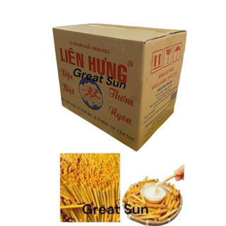 thùng bánh quy đũa lạt 5kg/ bánh đũa (không muối)/ bánh que/ Liên Hưng